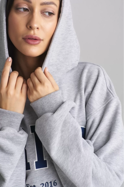 Худи ERIST Grey Melange