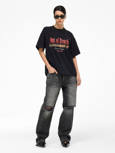 Футболка "Родео" OUT OF REACH, цвет: Черный, TSRODOBLK купить онлайн