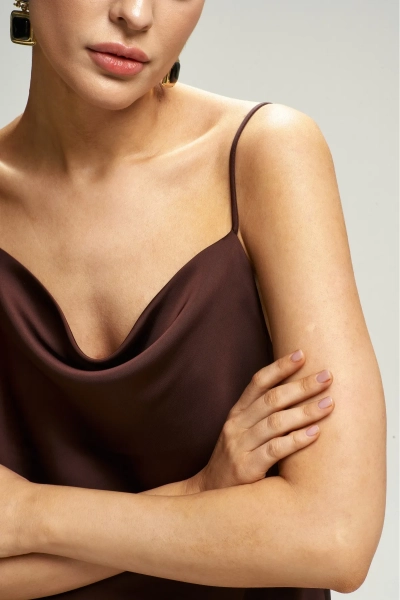 Топ на тонких бретелях Choco