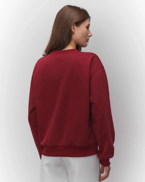 Свитшот Berry Sport Luxe Aváta Club, цвет: малиновый, 00550 купить онлайн