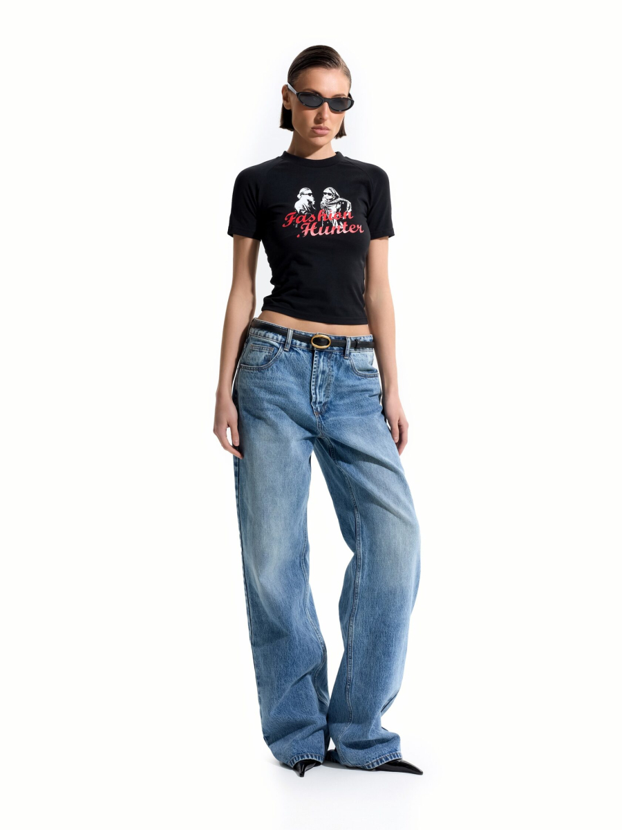 Футболка ‘СЕСТРЫ’ ANOTHER SELECT, цвет: Черный, 00161 купить онлайн