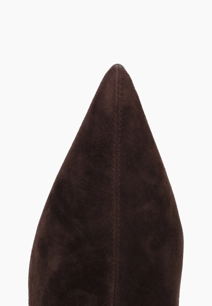 Ботильоны из натуральной замши SBALO, цвет: шоколадный SJD10 купить онлайн