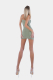 Платье Mini qb A QUICK BUCK, цвет: olive,  купить онлайн