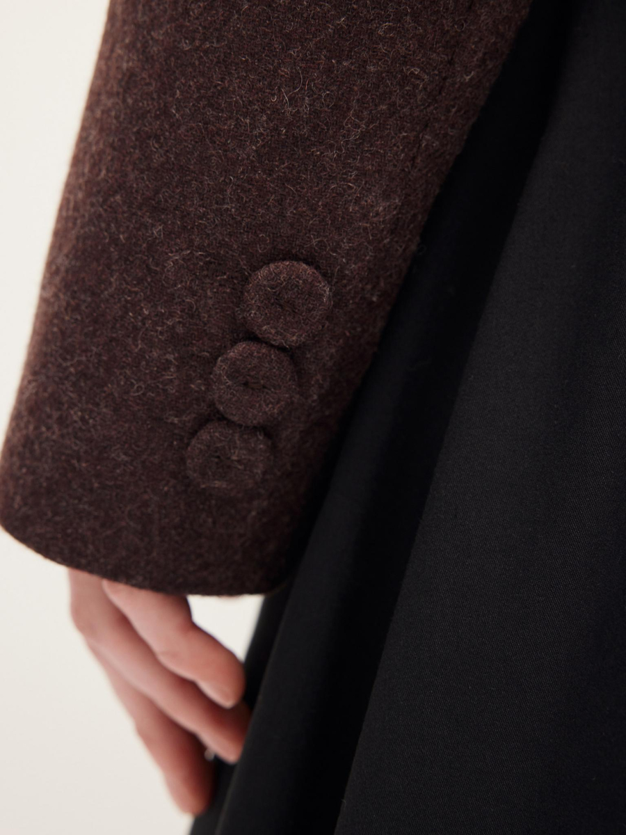 Жакет укороченный Chaika, цвет: коричневый, AW25BZ05-45 купить онлайн