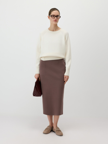 Свободный джемпер Conso, цвет: белый, KJL 260704 - молочный купить онлайн