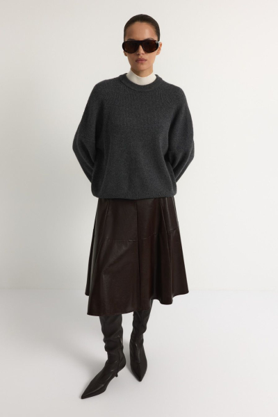 Джемпер из 100% шерсти TOPTOP, цвет: серый, TTS.050.15644.800 купить онлайн