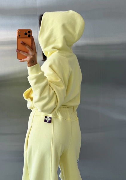 Брюки спортивные Label .B, цвет: Желтый,  купить онлайн