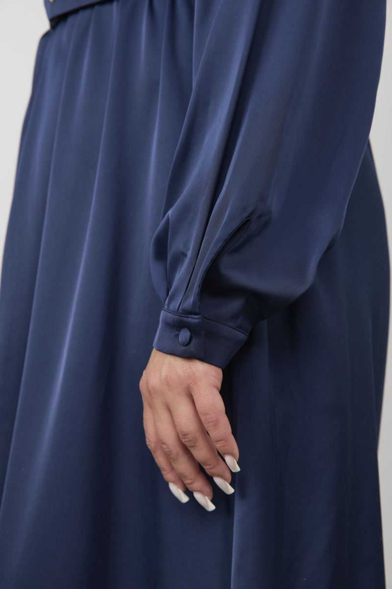 Платье-туника с длинным рукавом 4forms, цвет: темно-синий, 65350 купить онлайн