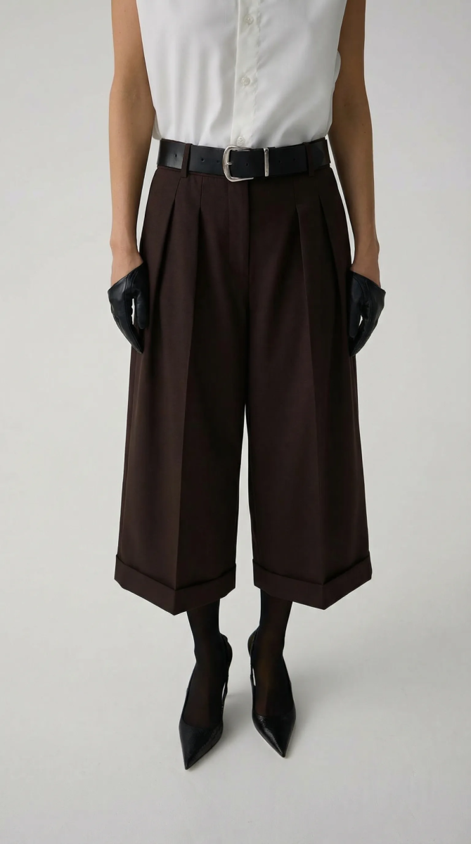 Кюлоты из шерсти