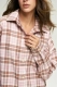 Рубашка в клетку Pink&Brown