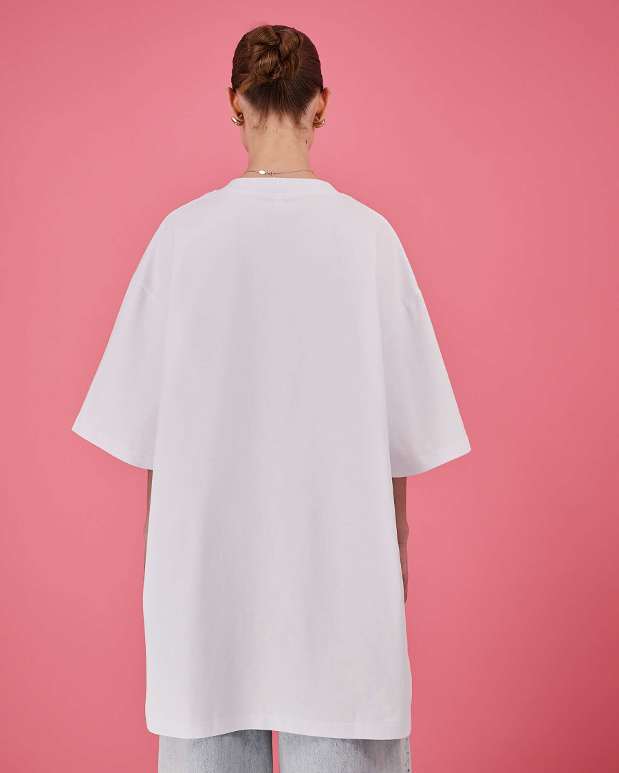 Футболка В Париже TABOO, цвет: белый, ThParis купить онлайн