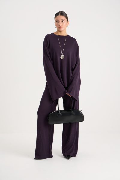 Костюм из вискозы (лонгслив+брюки)