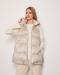 Жилет на основе пуха и пера To be Blossom, цвет: BEIGE, 170019 купить онлайн