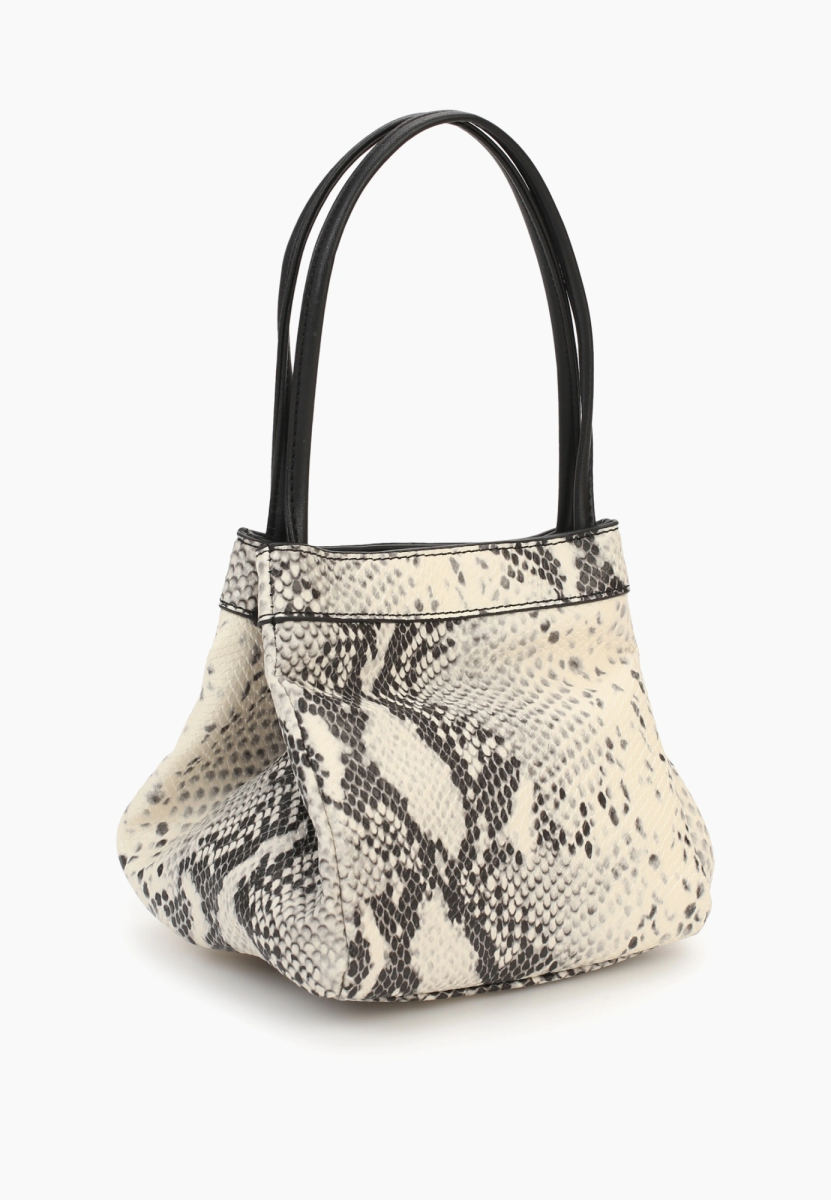 Сумка со змеиным принтом