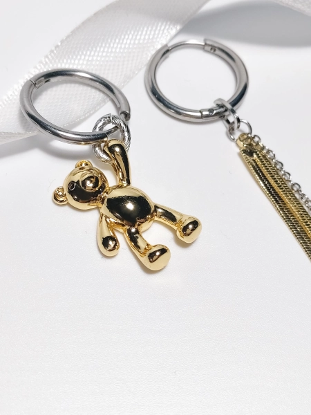 Серьги "Мишка" NIN • S • SR-11 купить онлайн