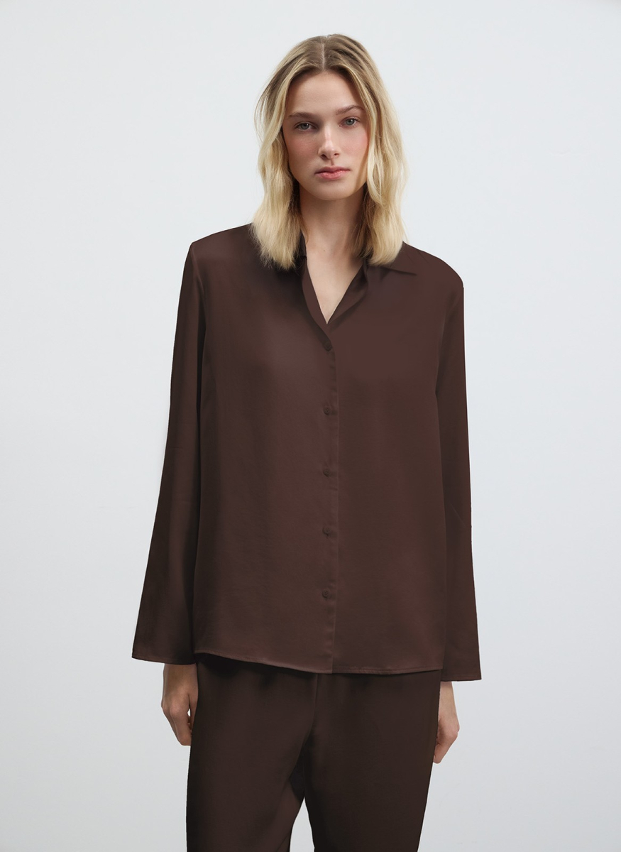 Пижамный костюм ALL WE NEED, цвет: коричневый,  купить онлайн