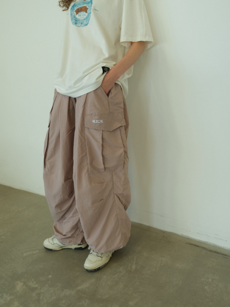 Брюки VERY OVERSIZE CARGO PANTS CAPUCHINO RICE, цвет: капучино, НФ-00000195 купить онлайн