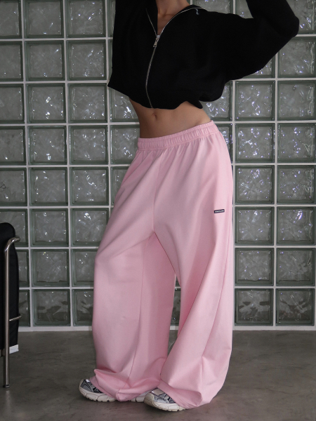 Брюки на резинке MIARTLAND, цвет: розовый НФ-00000771 |трендовая новинка купить онлайн