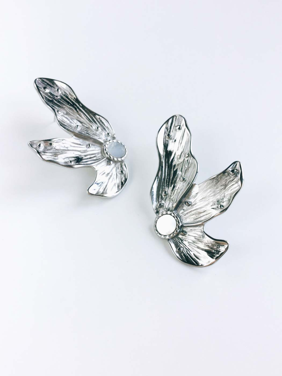 Серьги крупные "Орхидея" Tata Shop М581 купить онлайн
