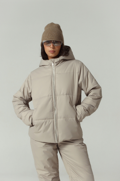 Куртка из мембраны Ricoco, цвет: темно-бежевый, 1909в/4 купить онлайн