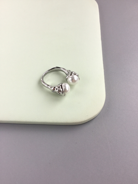 Кольцо "Feel" Tata Shop, цвет: серебро, М131 со скидкой купить онлайн