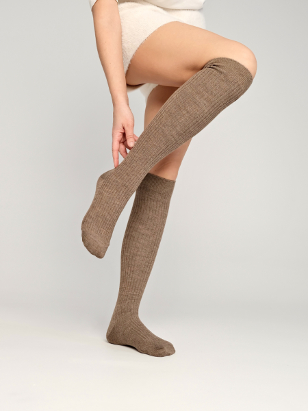 Гольфы женские с кашемиром