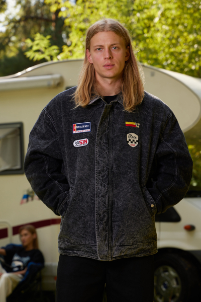 Куртка RACE JACKET SORRY, I’M NOT, цвет: графит,  купить онлайн