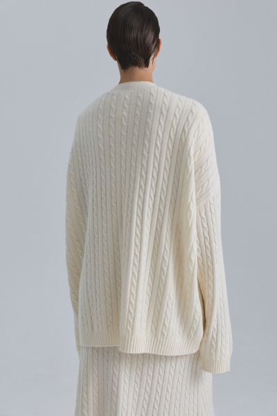 Кардиган OPORA Mankova, цвет: молочный FW24/25-05 |новая коллекция купить онлайн