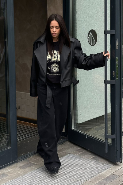 Лонгслив укороченный BLACK Label .B, цвет: black,  купить онлайн
