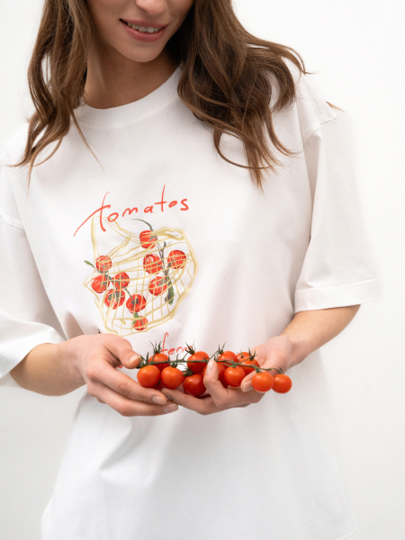 Футболка Tomatoes TRÈS, цвет: молочный,  купить онлайн