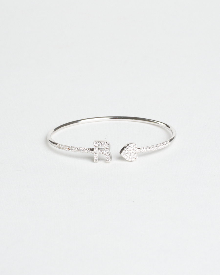 Браслет-манжета Diamond silver R