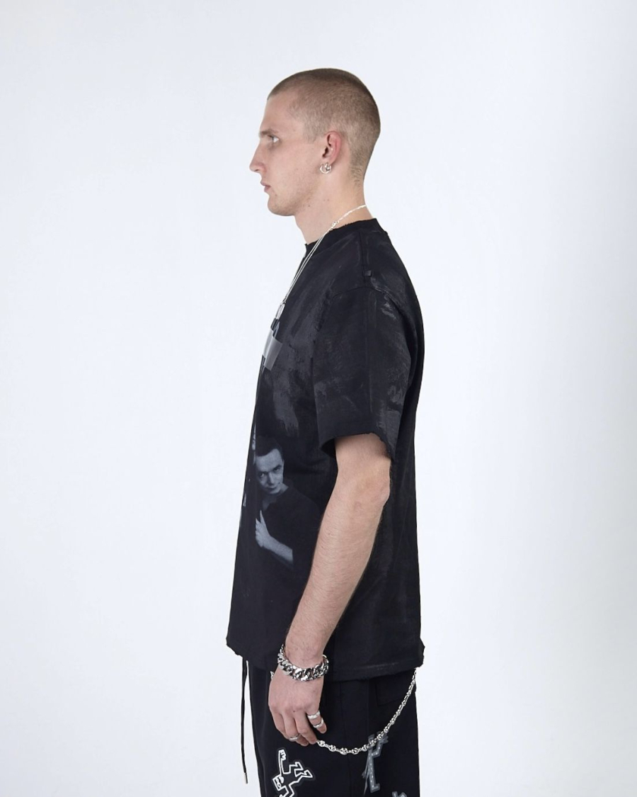 Футболка KINO BAND 380 GR BLACK ASIA ST 71, цвет: Черный, Ast71.kino-tt-band-bl купить онлайн