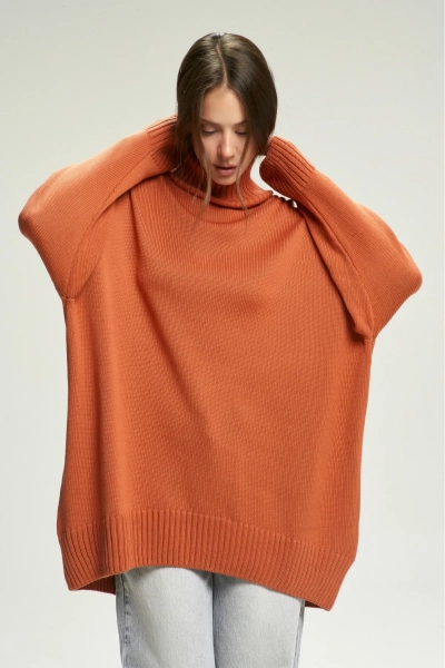 Свитер Oversized Terracotta