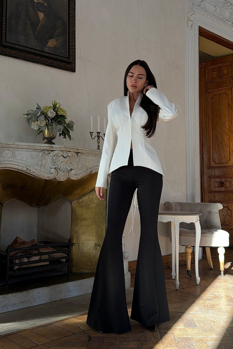 Жакет со шнуровкой