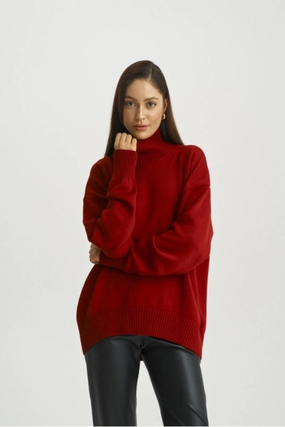 Свитер Cotton Cherry Erist store, цвет: красный, НФ-00000928 купить онлайн