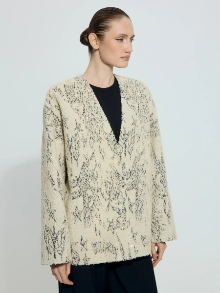 Кардиган VILLAR ANNA PEKUN, цвет: кремовый, 41.2368.120 купить онлайн
