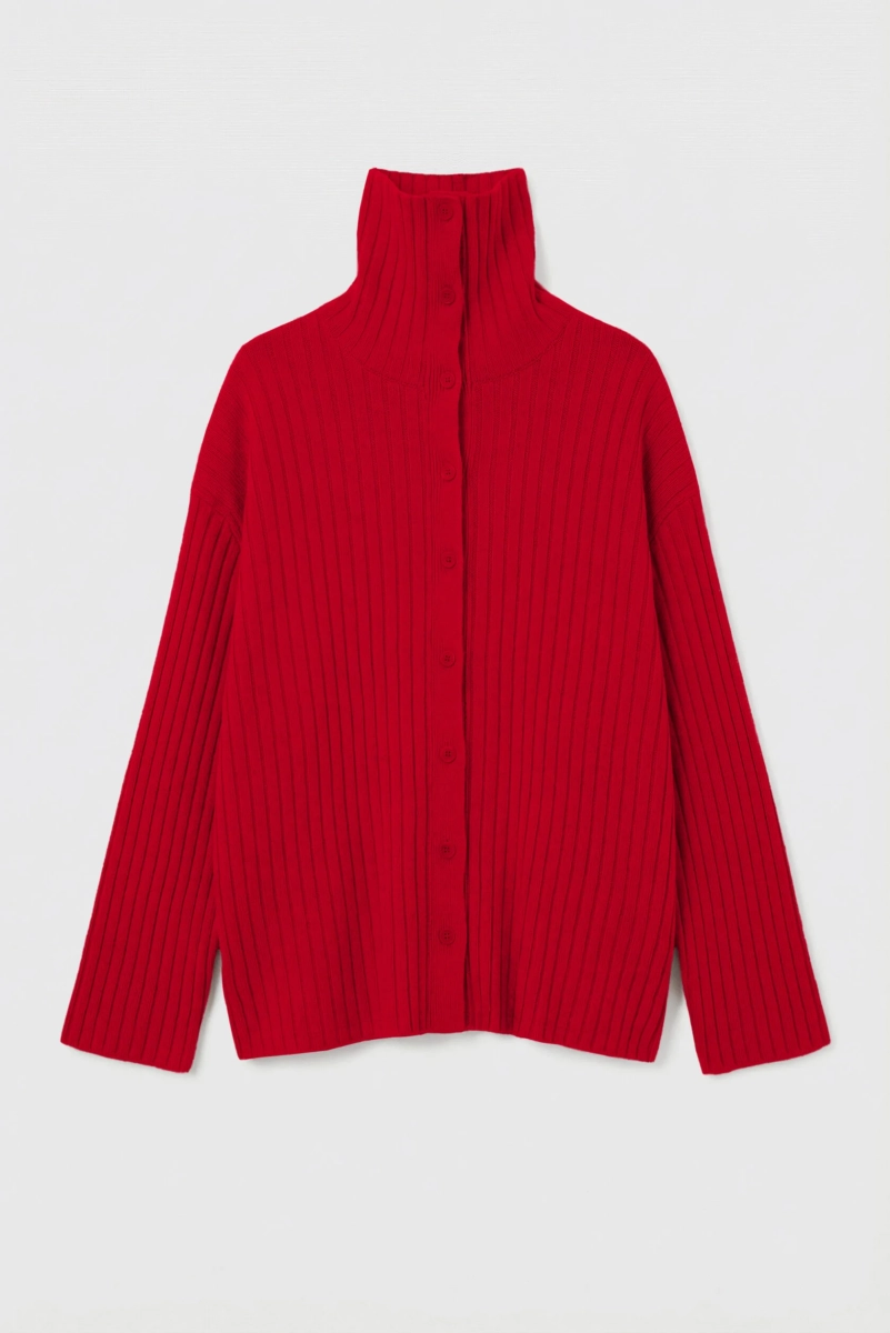 Кардиган «Ото» Mankova, цвет: красный, SS26-003 купить онлайн