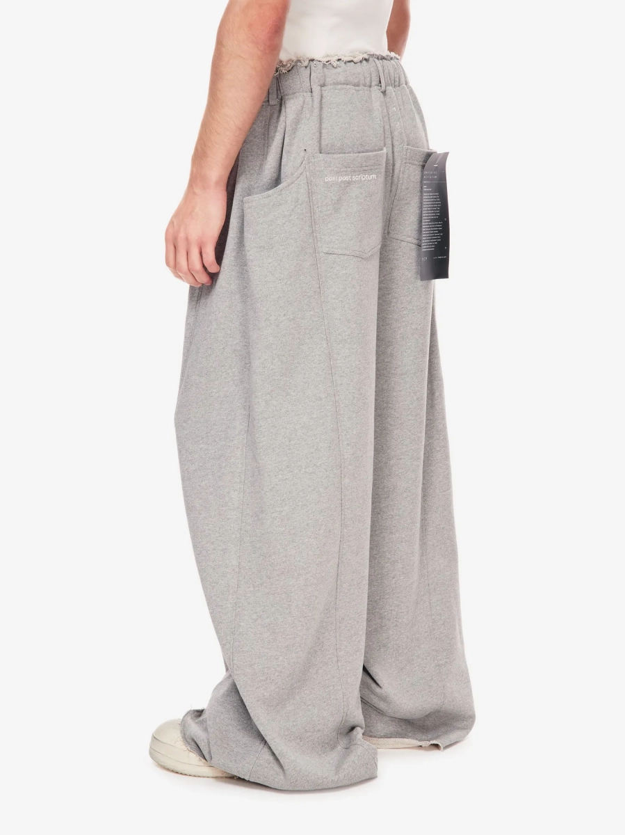 Трикотажные брюки p.p.s., цвет: серый,  купить онлайн