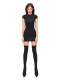 Платье T-DRESS MINI XSAI, цвет: Черный W01TM-DB |новая коллекция купить онлайн