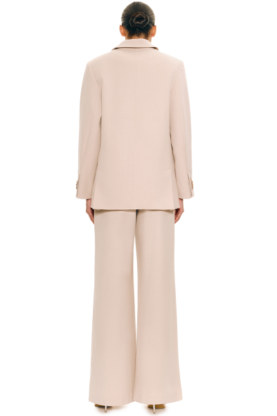 Жакет оверсайз с рельефами SODAMODA, цвет: Светло-серый, 10513 купить онлайн