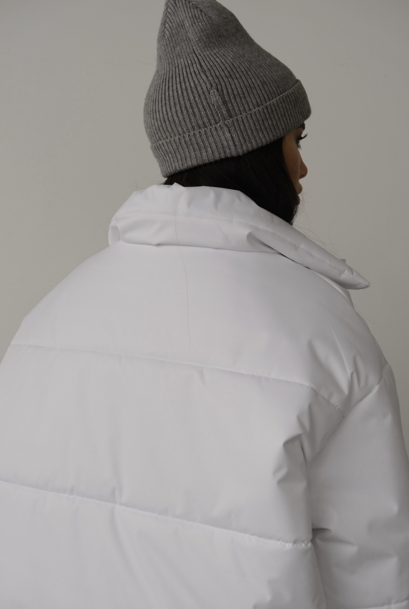 Пуховик SOFT MINI, цвет: белый, НФ-00000448 купить онлайн