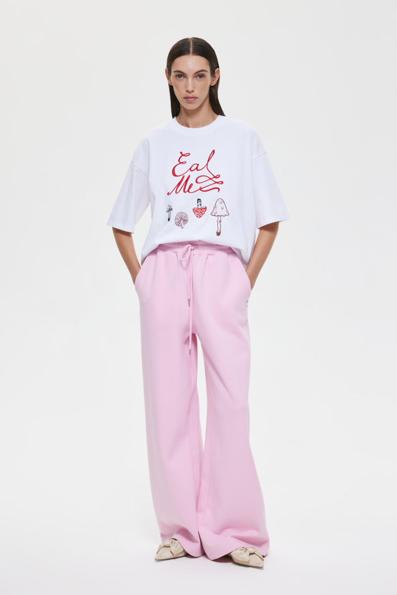 Хлопковая футболка DREAMS BY ALENA AKHMADULLINA, цвет: белый, 225103120404461/402000 купить онлайн