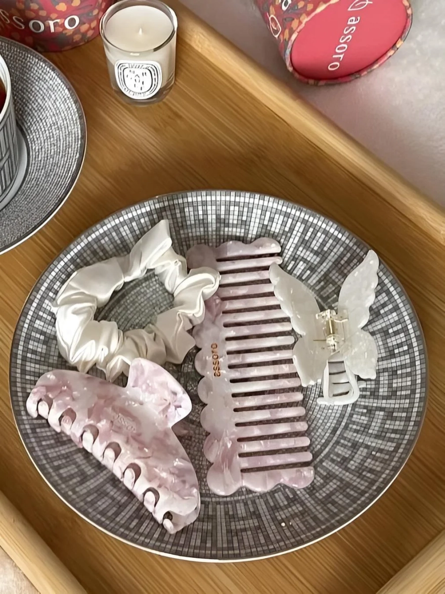 Гребень для волос ASSORO, цвет: венера comb-venera купить онлайн