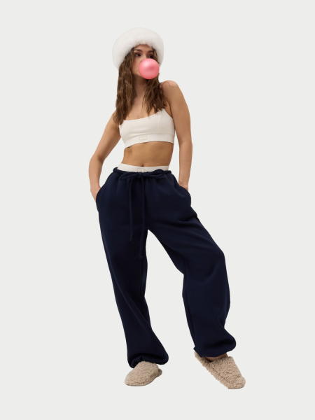 Брюки на завязках с начесом ONSI, цвет: dark blue,  купить онлайн