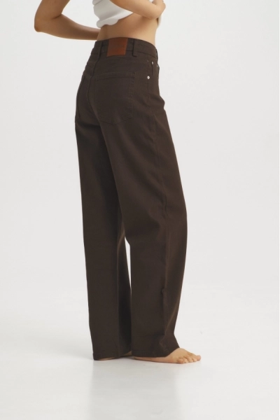 Джинсы BAGGY Brown Erist store, цвет: коричневый, НФ-00001481 купить онлайн