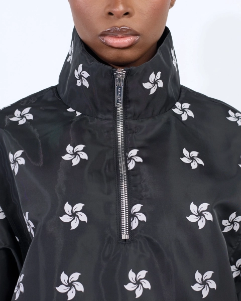 Анорак с принтом ASIA ST 71, цвет: Черный, Ast71.anorak-pattern-logo-bl купить онлайн