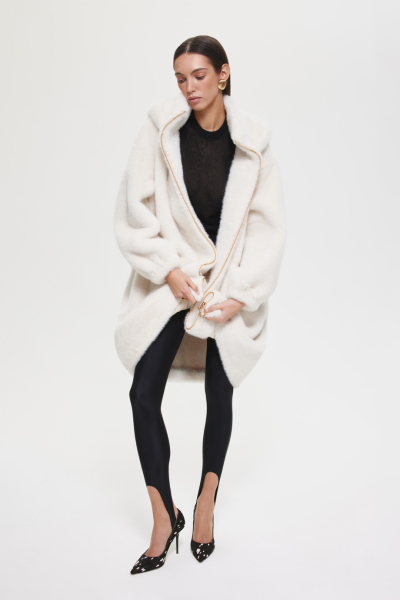 Утепленное пальто DREAMS BY ALENA AKHMADULLINA, цвет: молочный, 225101020204265/113000 купить онлайн