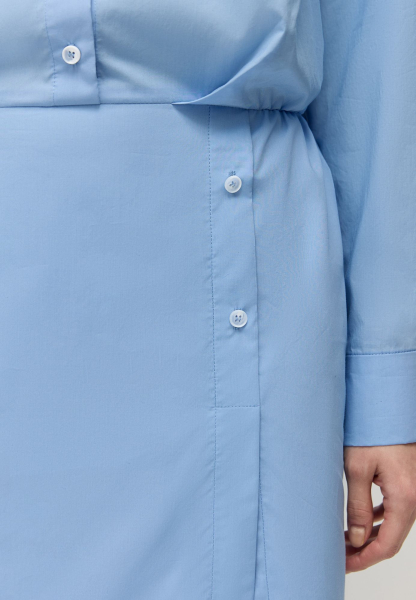 Платье-рубашка AROUND, цвет: голубой, 2214_461C01 купить онлайн