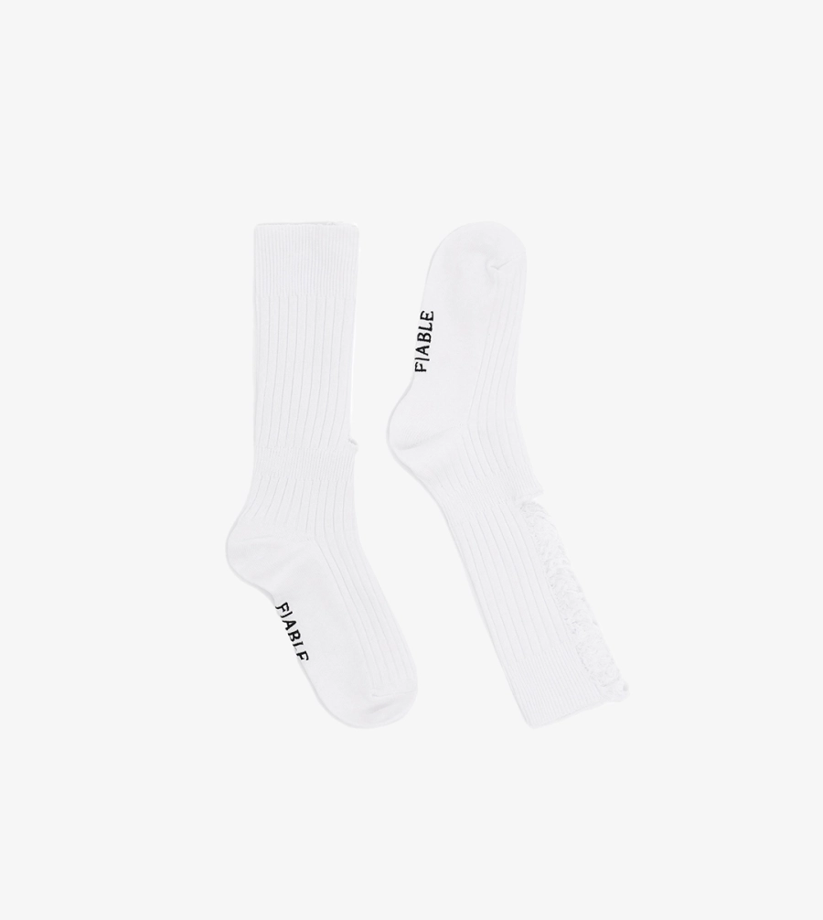 Носки DROP2 FABLE, цвет: белый SCKS-FBL-DRP2-WHT купить онлайн