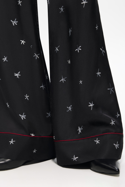 Брюки пижамные с принтом DREAMS BY ALENA AKHMADULLINA, цвет: Черный,  купить онлайн